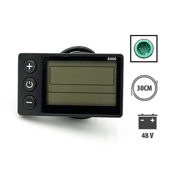 Ecran Display S866 pour Urbanglide Ecross , Smartgyro ect...