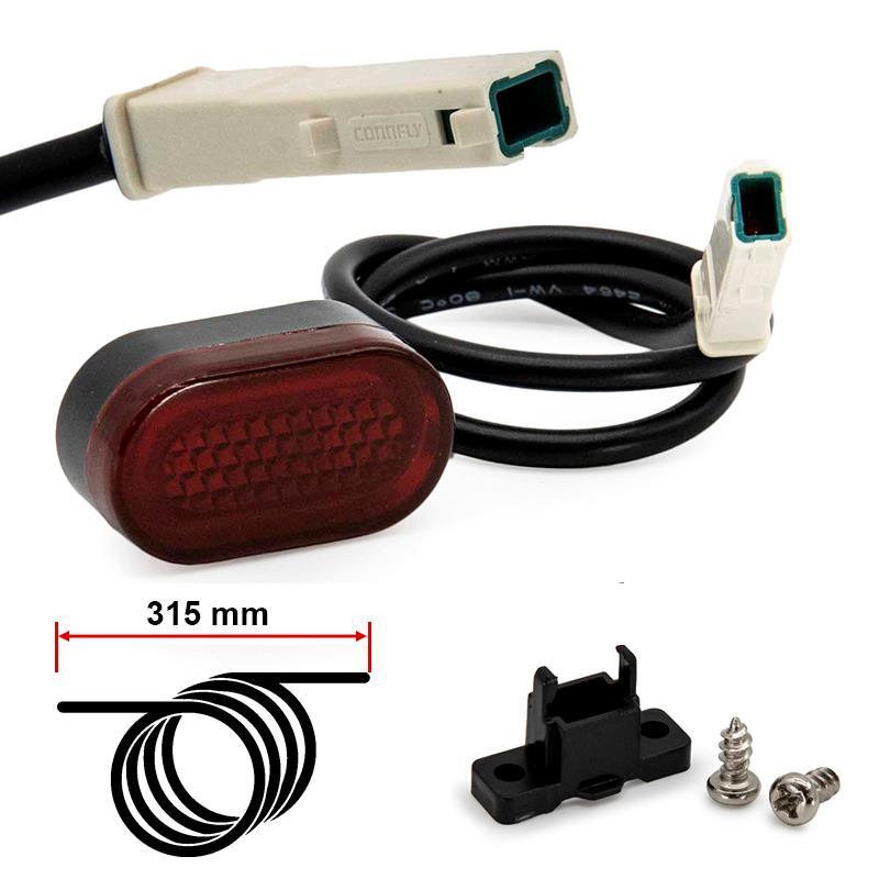 Luz trasera de guardabarros de 5-12 V para Xiaomi y Ninebot G30
