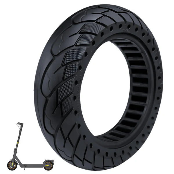 Pneu Plein Increvable 10x2,5-6.5 ou (60/70-6.5) pour Trottinettes Électriques