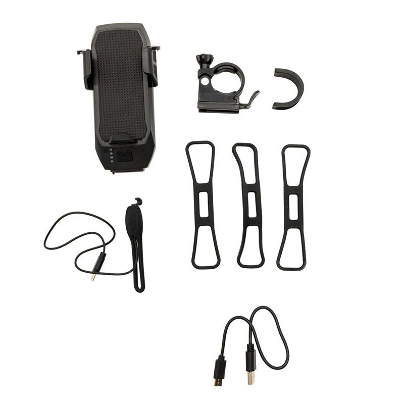 Support mobile avec powerbank et lumière 4000mah
