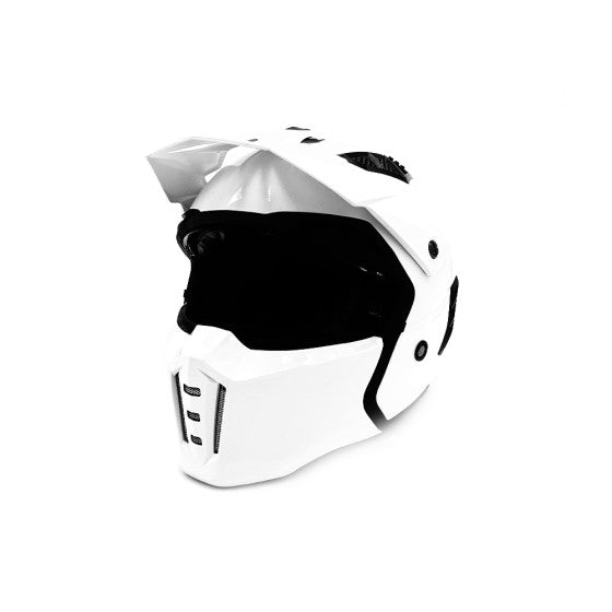 FRV white street helmet (size S to XL) Approved