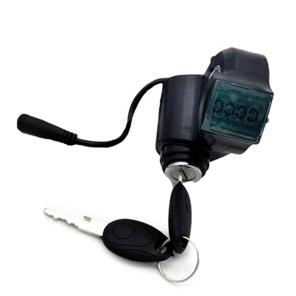 Llave de contacto con voltímetro - conector estanco