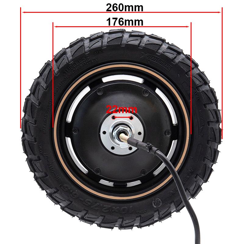 Motor 48V 800W 6.5/B50 para SmartGyro/Urbanglide (delantero)