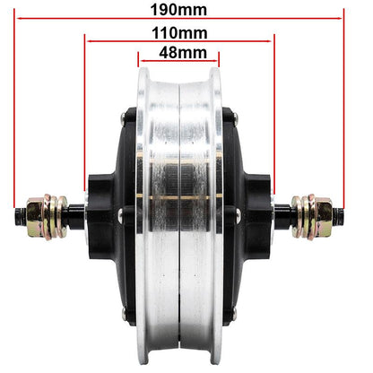 Motor KuKirin G3 Pro 52V 1200W 6.5/B38 - delantero