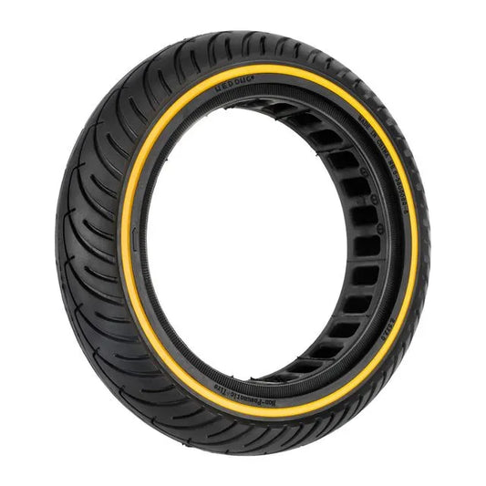Ultralight solid tire 10x2.125-6.1 yellow line [Nedong]