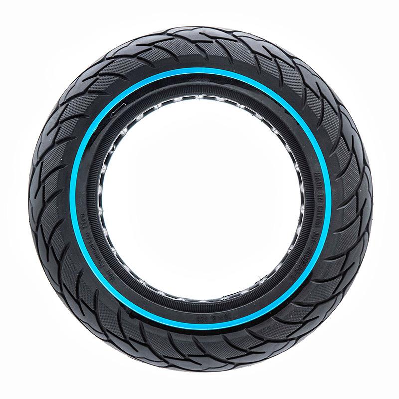 Pneu plein ultraléger 10x2,125-6,1  ligne bleue [Nedong]
