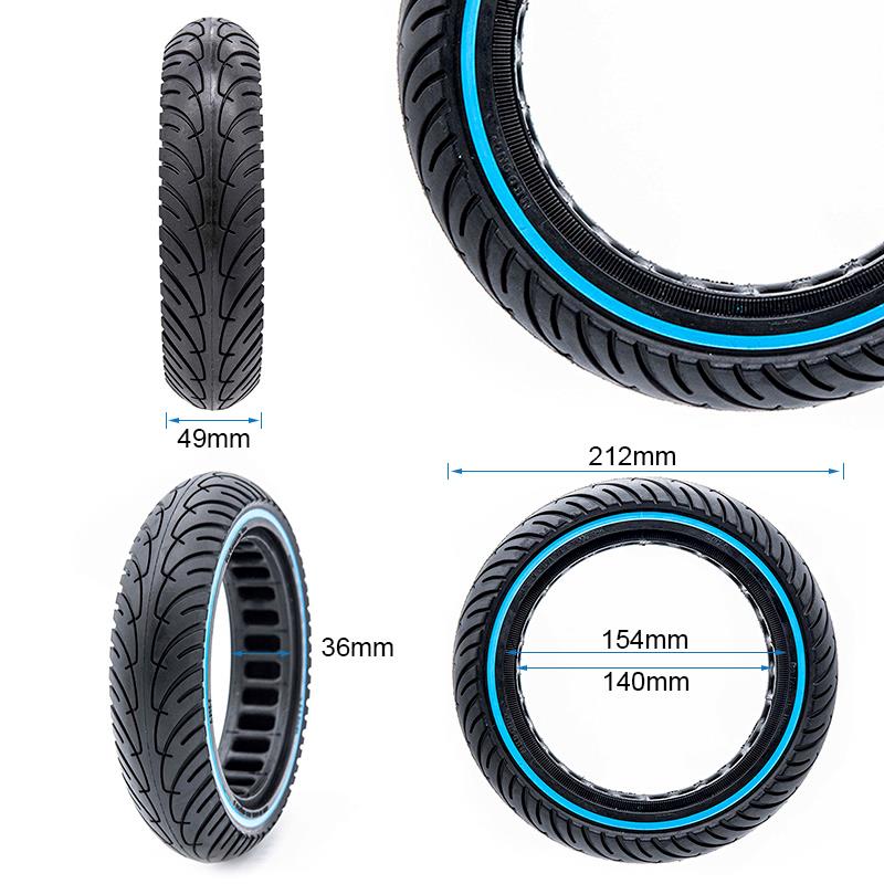 Puncture-proof Solid Tire 8.5x2 or (50/75-6.1) for Electric Scooters