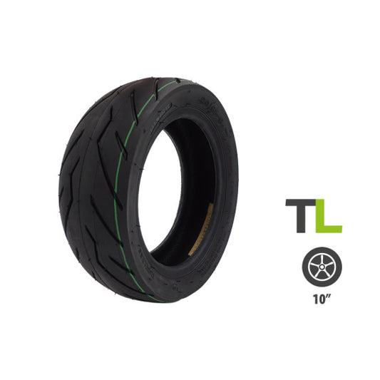 80/65-6 or 255x80 or 10x3 reinforced tubeless road tire