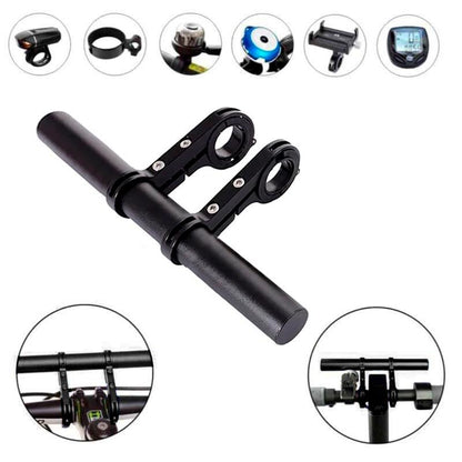 20cm black handlebar extension