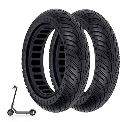Lot de 2xPneu Plein Increvable 8,5x2 ou (50/75-6.1)  pour Trottinettes Électriques