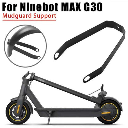 Black Metal Mudguard Bracket for Ninebot Max G30